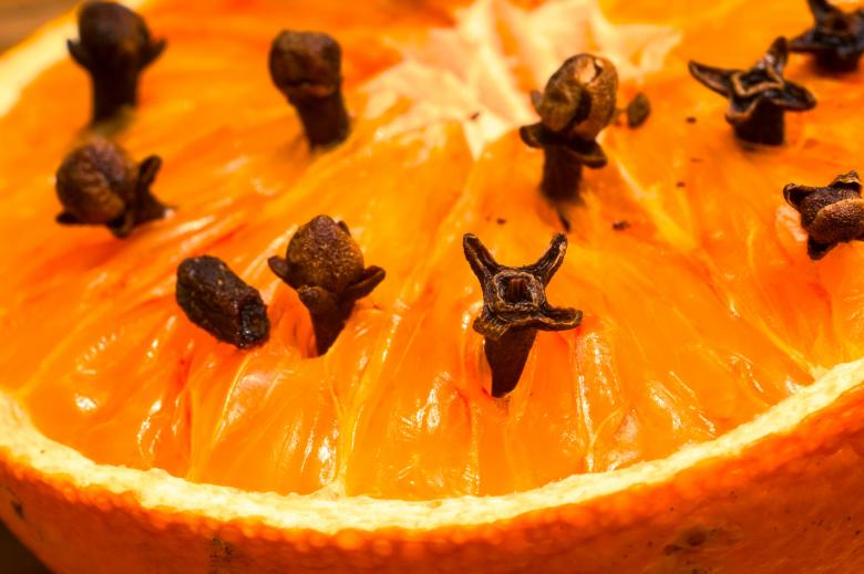 Free stock image of Studded Orange created by Pixabay