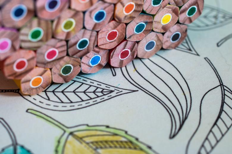 Free stock image of Coloring Book for Adults created by Pixabay