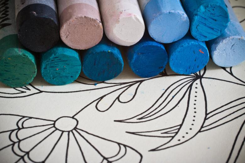 Free stock image of Coloring Book for Adults created by Pixabay