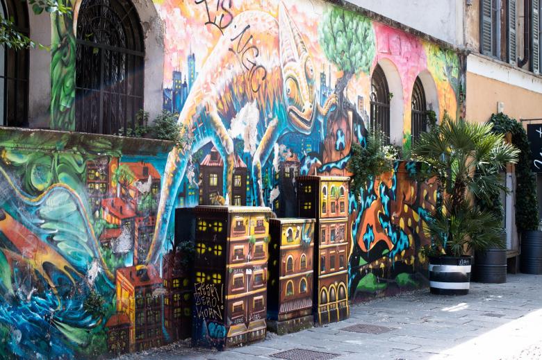 Free stock image of Painted Wall created by Pixabay