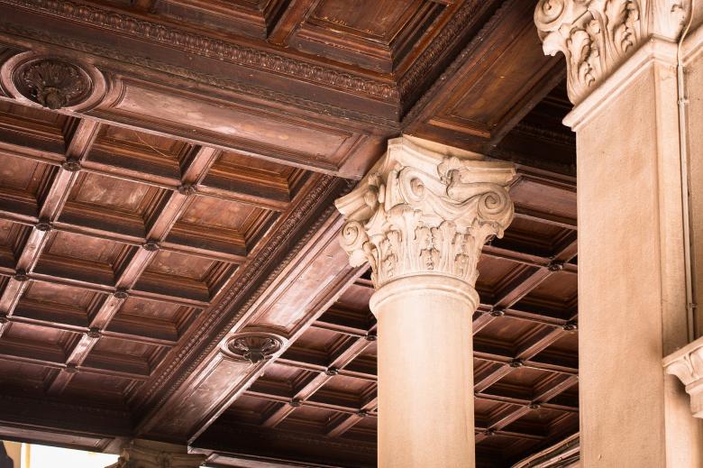 Free stock image of Wooden Ceiling created by Pixabay