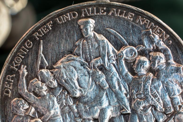 Free stock image of Silver Coin Closeup created by Pixabay