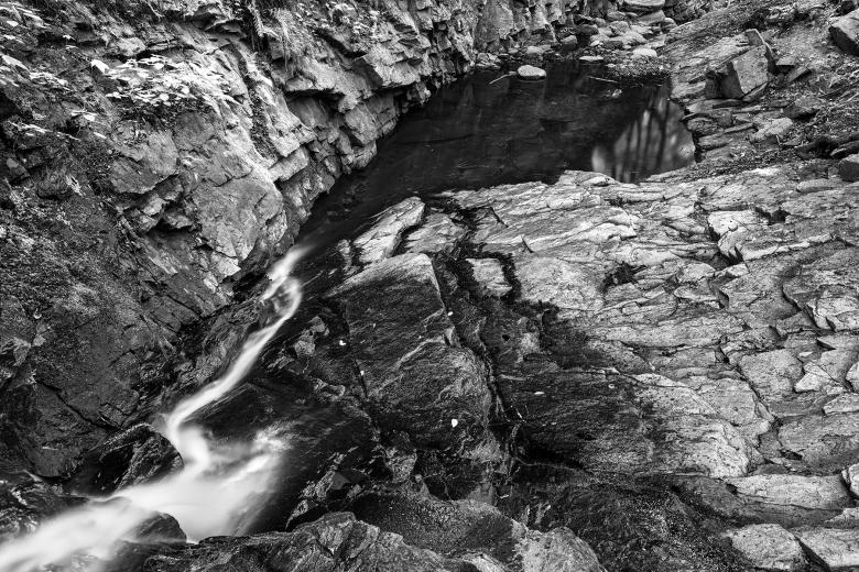Free stock image of Chesterfield Gorge Stream - Black & White HDR created by Nicolas Raymond