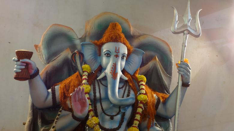 Free stock image of Idol of Ganesha created by Arjun Chourasia