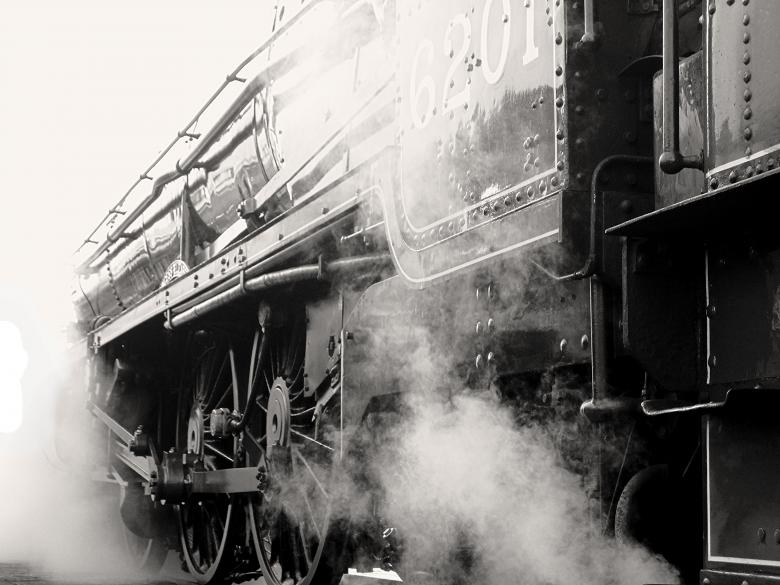 Free stock image of Steam in Monochrome created by James Stokes