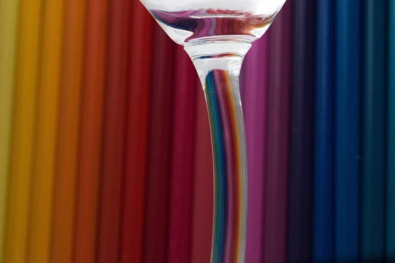 Free stock image of Glass and Colored Pencils created by Pixabay