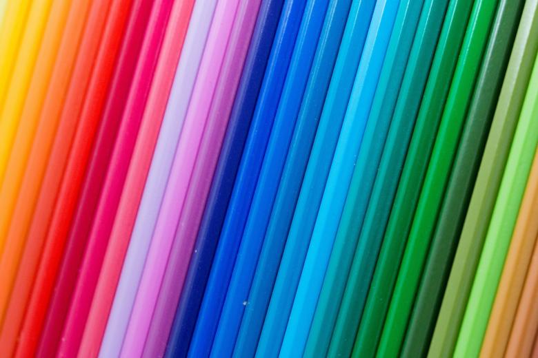 Free stock image of Colored pencils created by Pixabay