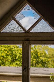 Free Stock Photo of Broken Window