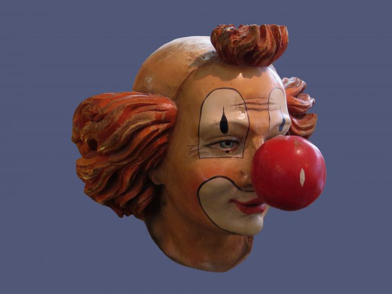 Free stock image of Clown Face created by Pixabay