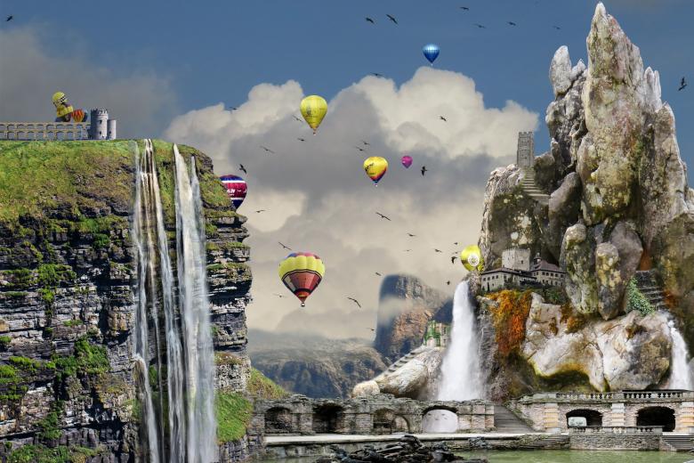 Free stock image of Hot Air Balloon Ride created by Pixabay