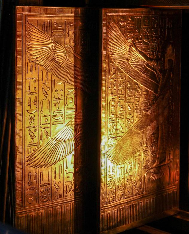 Free stock image of Tutankhamun Doors created by Pixabay