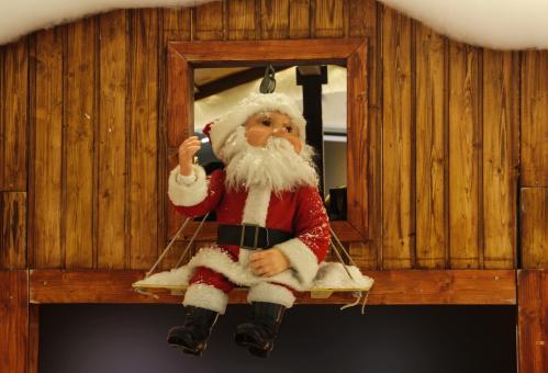 Free Stock Photo of Santa on Christmas