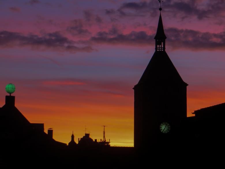 Free stock image of Sunrise created by Pixabay