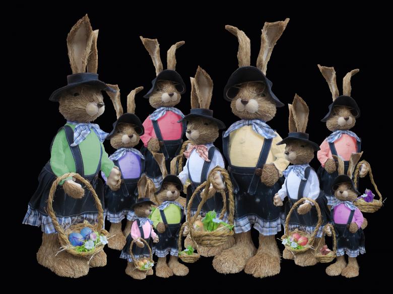 Free stock image of Easter Bunny created by Pixabay