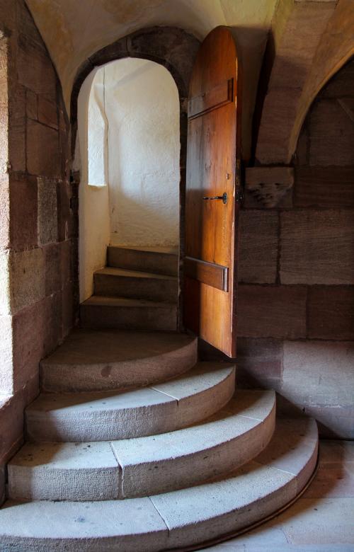 Free stock image of Stairs in the Tower created by Pixabay