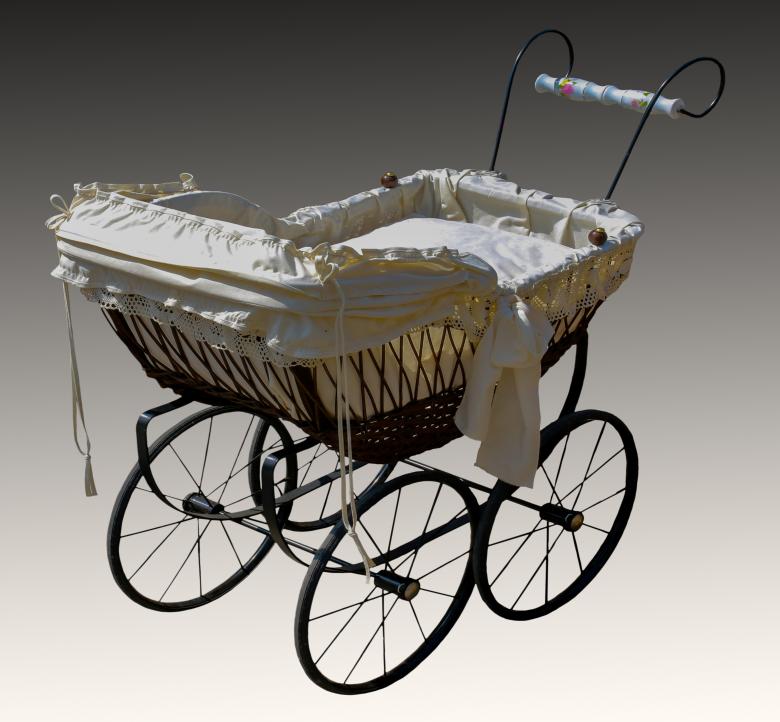 Free stock image of Baby Carriage created by Pixabay