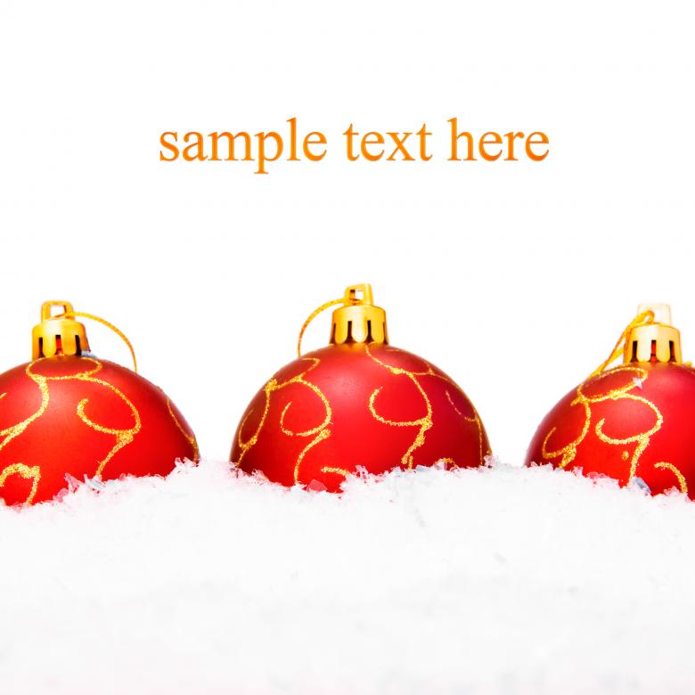 Free stock image of Christmas balls created by 2happy