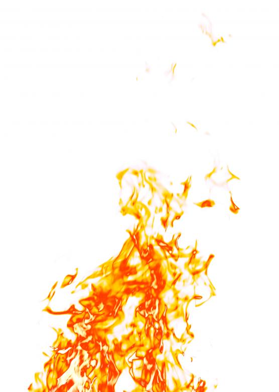 Free stock image of Fire on White created by 2happy