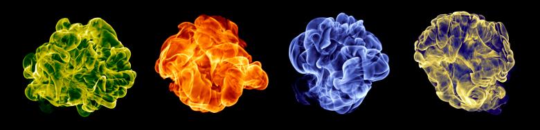 Free stock image of Colored Fire Balls created by 2happy