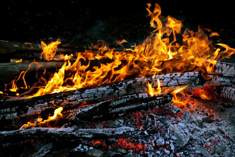 Free stock image of Burning Wood created by 2happy
