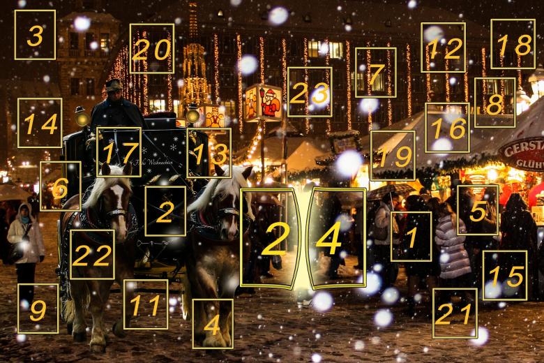 Free stock image of Advent Calendar created by Pixabay