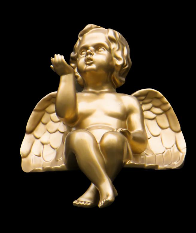 Free stock image of Christmas Angel created by Pixabay