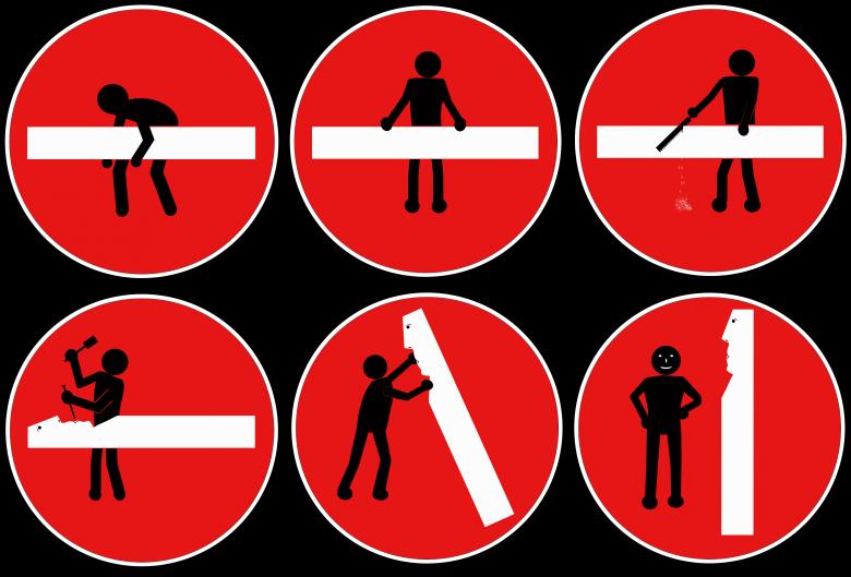 Free stock image of Stick Figure created by Pixabay