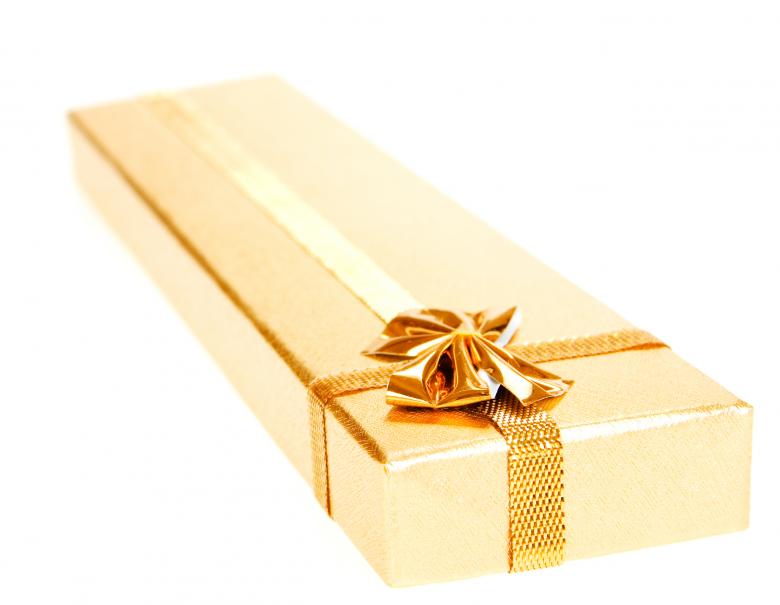 Free stock image of Golden Gift Box created by 2happy