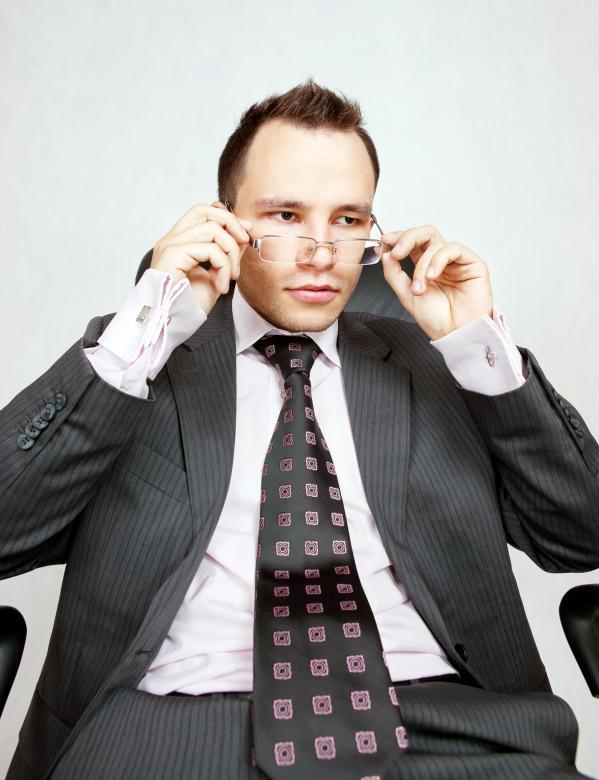 Free stock image of Businessman with Glasses created by 2happy