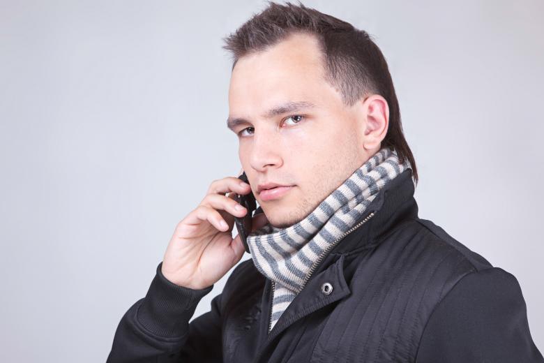Free stock image of man with phone created by 2happy