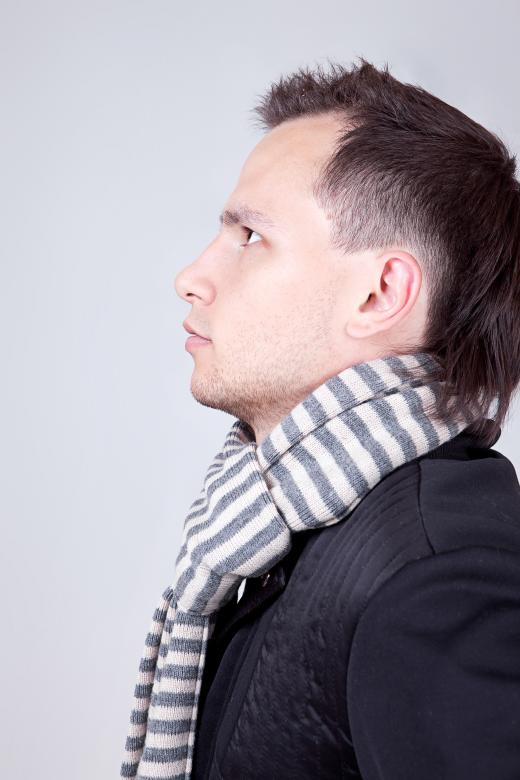 Free stock image of man with scarf created by 2happy