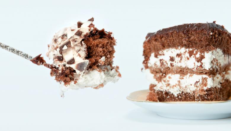 Free stock image of chocolate cream cake created by 2happy