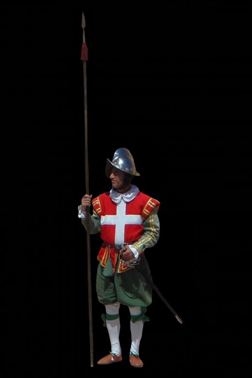 Free stock image of Soldier in Armor created by Pixabay