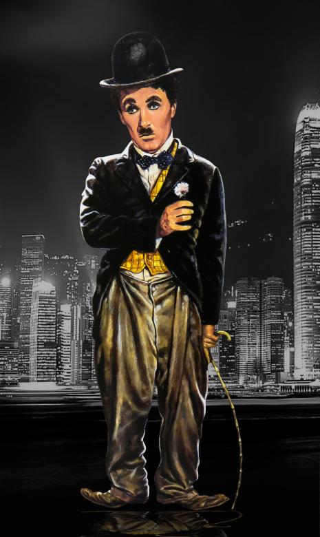 Free stock image of Charlie Chaplin created by Pixabay