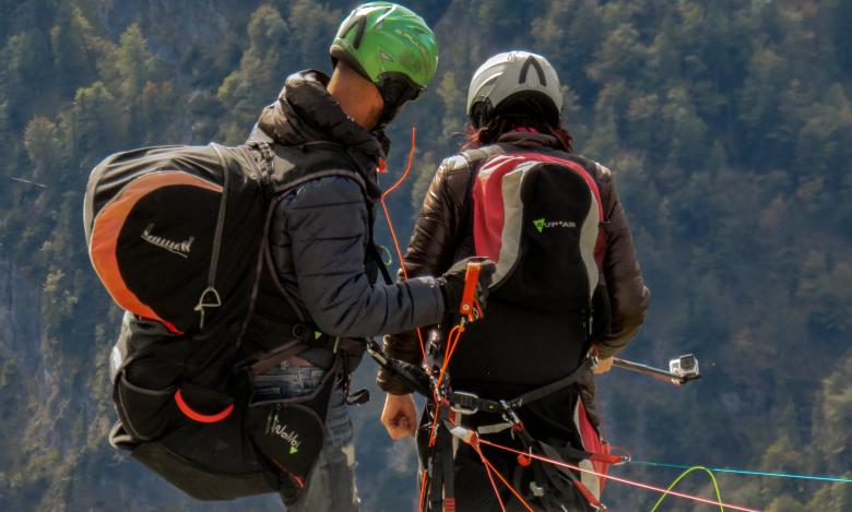 Free stock image of Paragliding Exercise created by Pixabay
