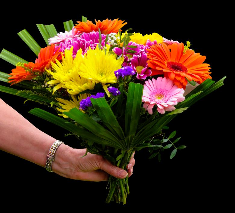 Free stock image of Flower Bouqet created by Pixabay