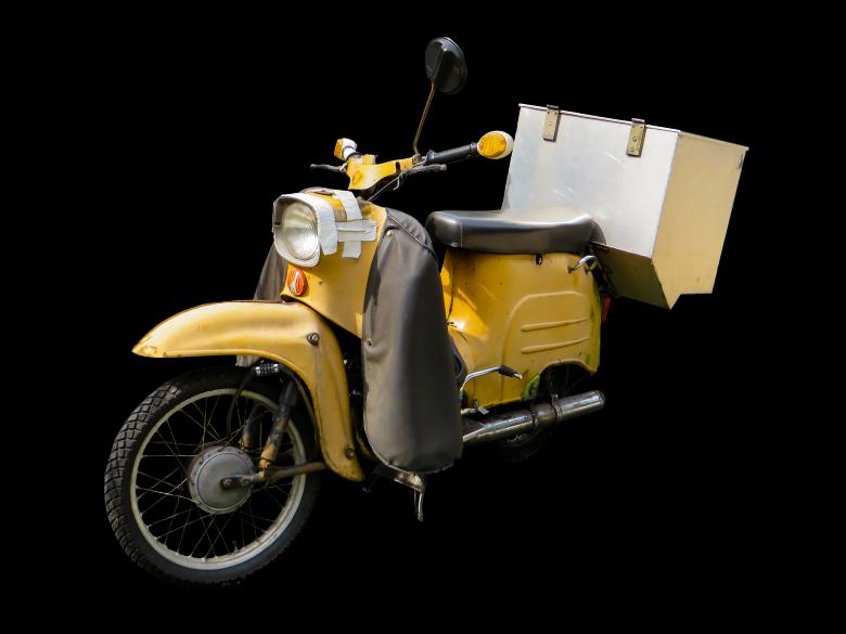 Free stock image of Old Scooter created by Pixabay