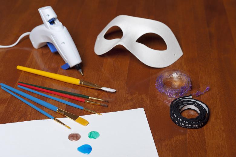 Free stock image of Creating a Mask for Carnival created by Geoffrey Whiteway
