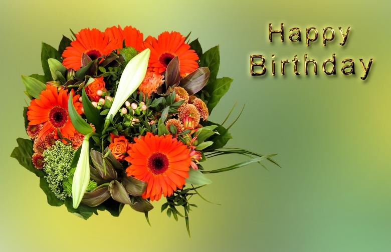 Free stock image of Birthday Bouquet created by Pixabay