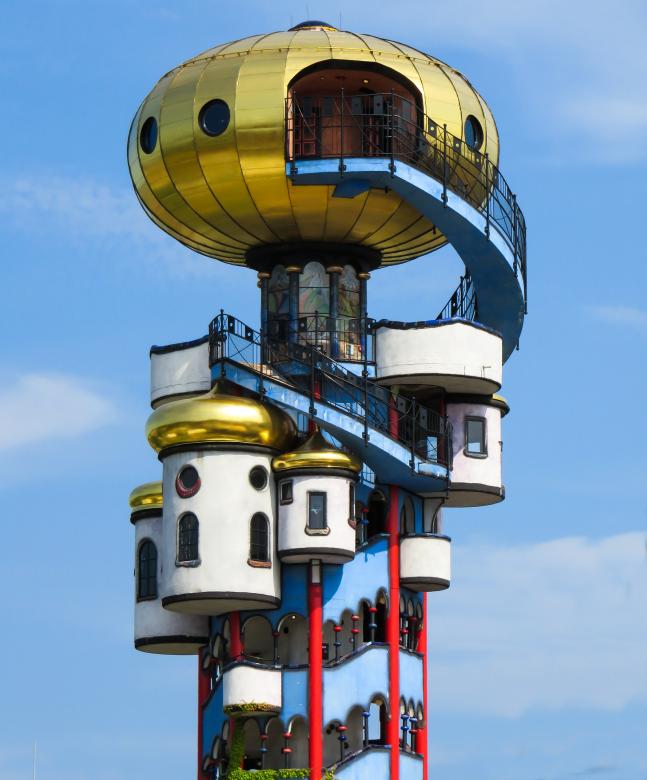 Free stock image of Hundertwasser created by Pixabay