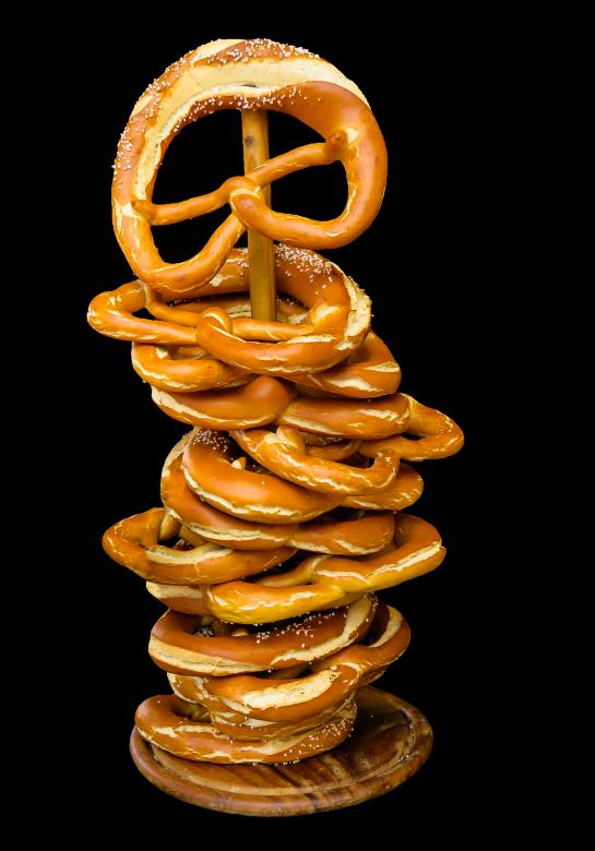 Free stock image of Baked Pretzel created by Pixabay