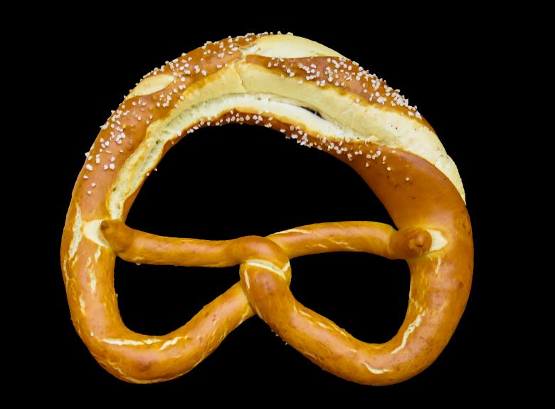 Free stock image of Baked Pretzel created by Pixabay