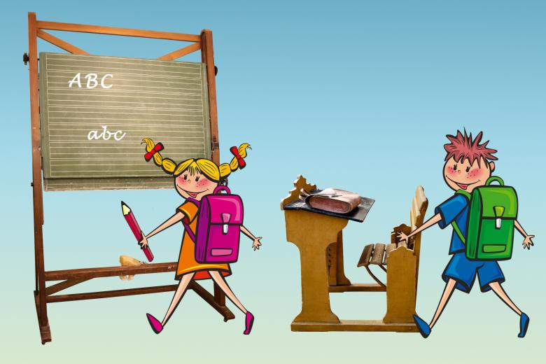 Free stock image of Students Going to School created by Pixabay