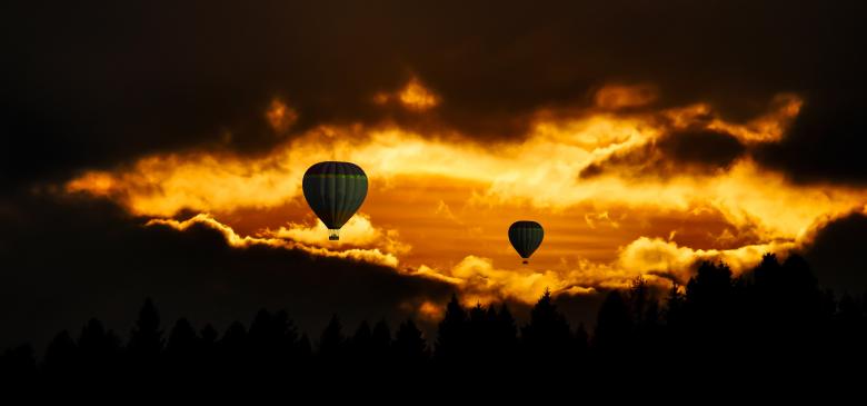 Free stock image of Hot Air Balloon Ride created by Pixabay