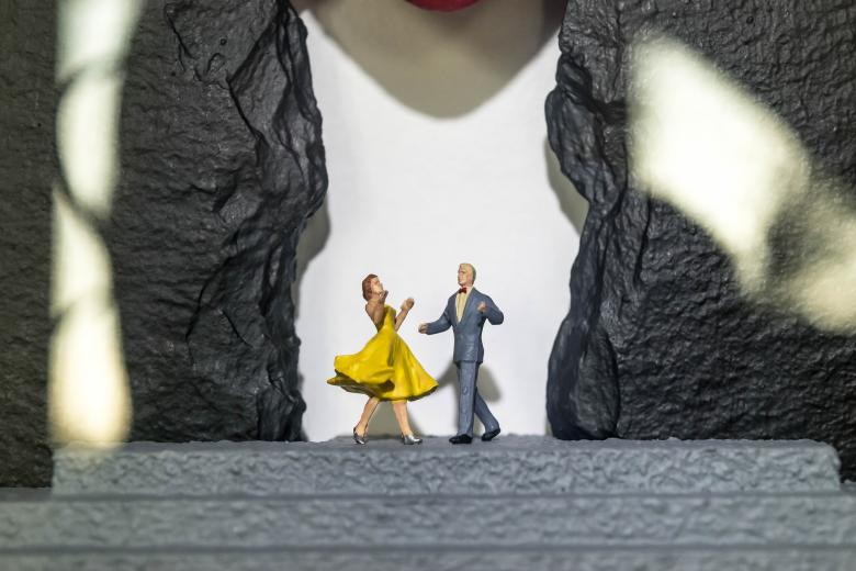 Free stock image of Dancing Couple created by Pixabay