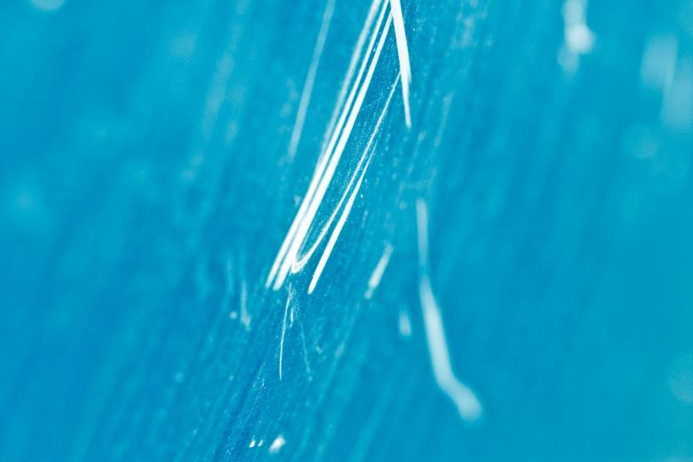 Free stock image of Vivid Blue Scratched Metal Texture created by Bjorgvin