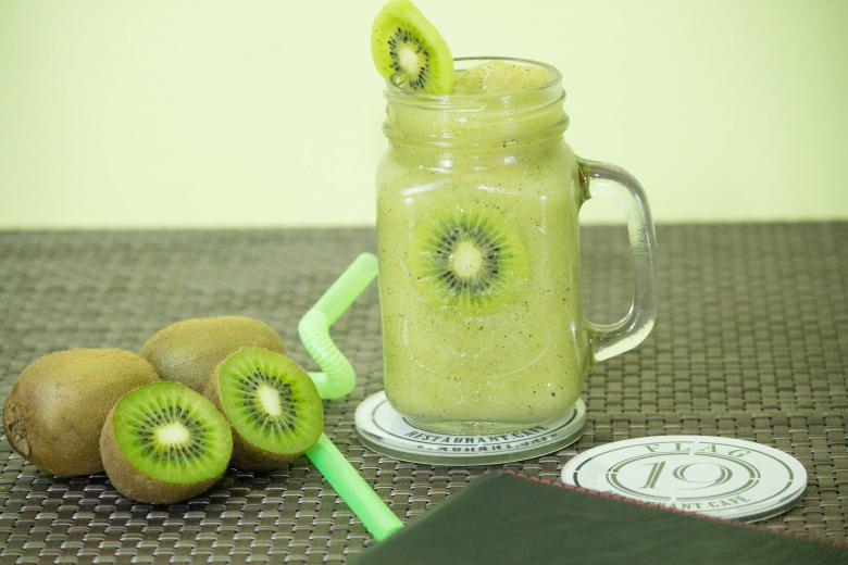 Free stock image of Kiwi Smoothy created by Ayman Taher