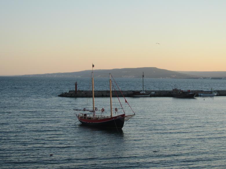 Free stock image of Bulgarian Balchik Seascape created by Boris Kyurkchiev