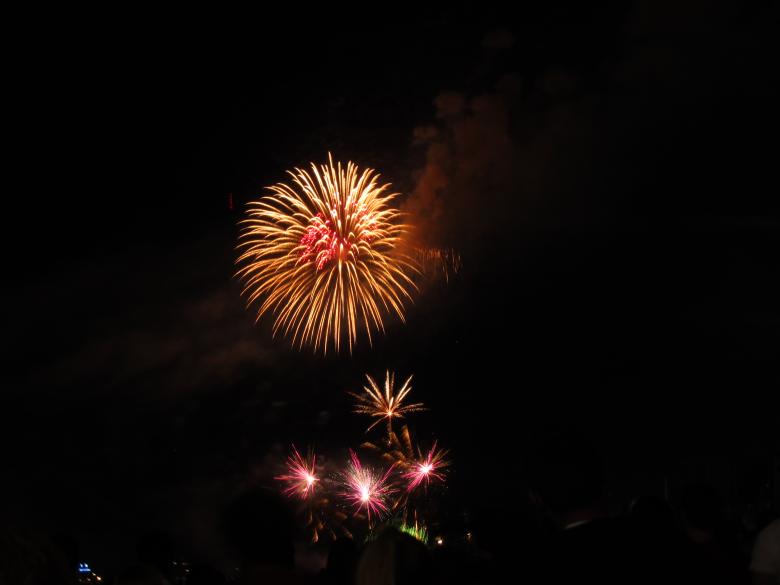 Free stock image of Night Sky Fireworks created by Boris Kyurkchiev