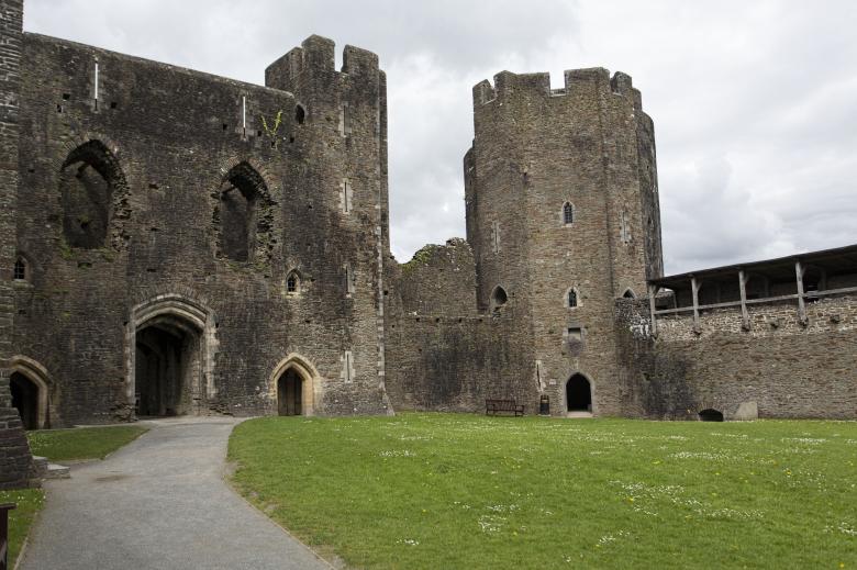 Free stock image of Caerphilly Castle created by Geoffrey Whiteway